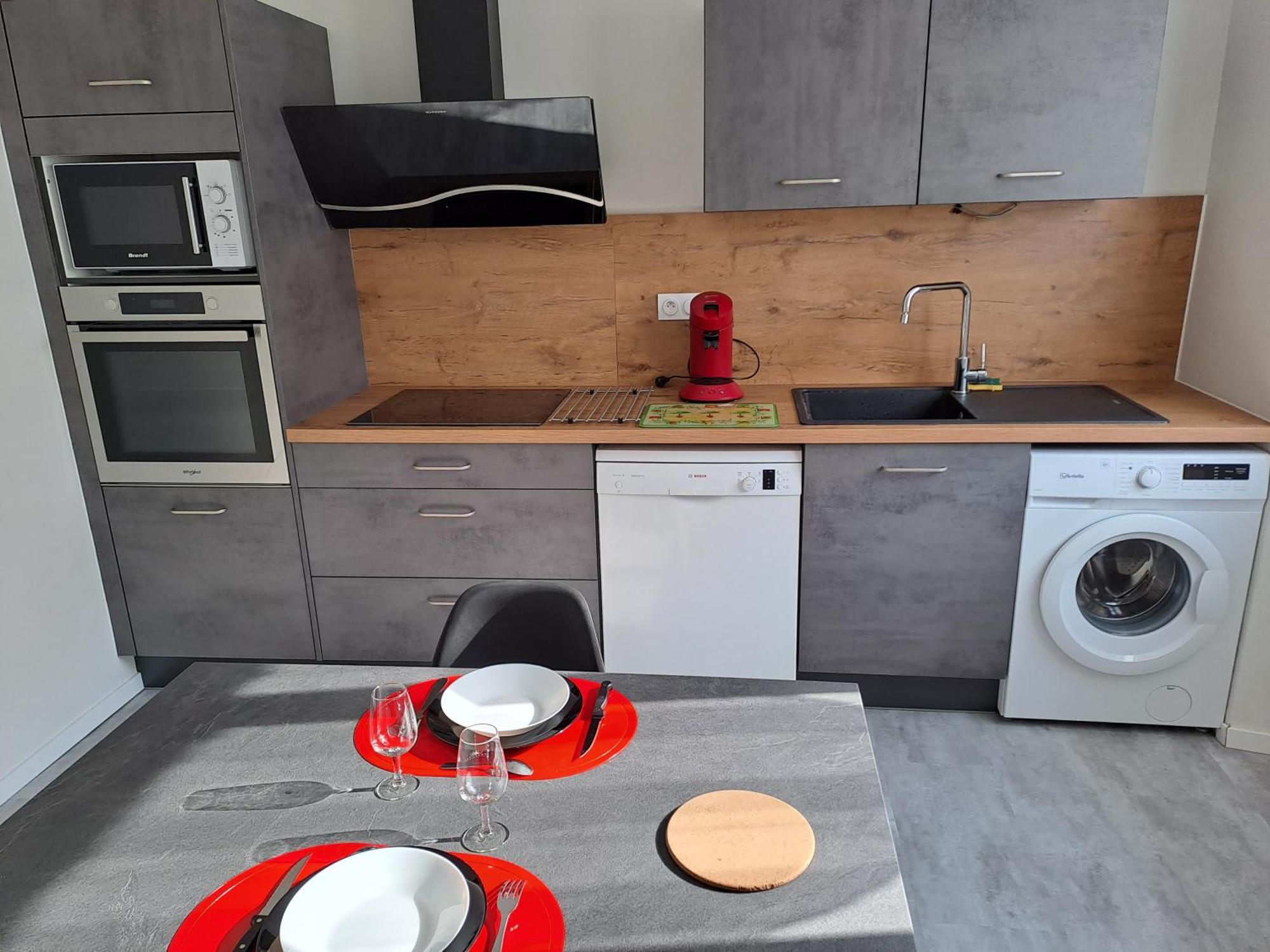 Agreable T2 Classe 3 Etoiles, Refait A Neuf, Dans Quartier Calme Rodez Exterior photo